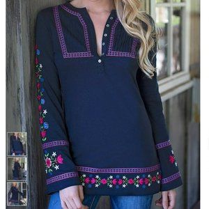 Alp N Rock Navy Dala Floda Tunic XL
